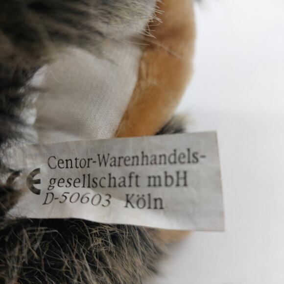 Vintage Hedgehog German Plush Hand Puppet 80s - Picture 10 of 11